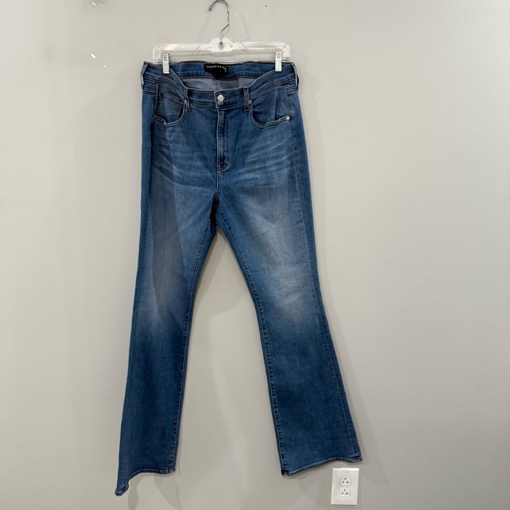 Veronica Beard Jeans Beverly High Rise Skinny Flare in Sedona - Picture 3 of 8